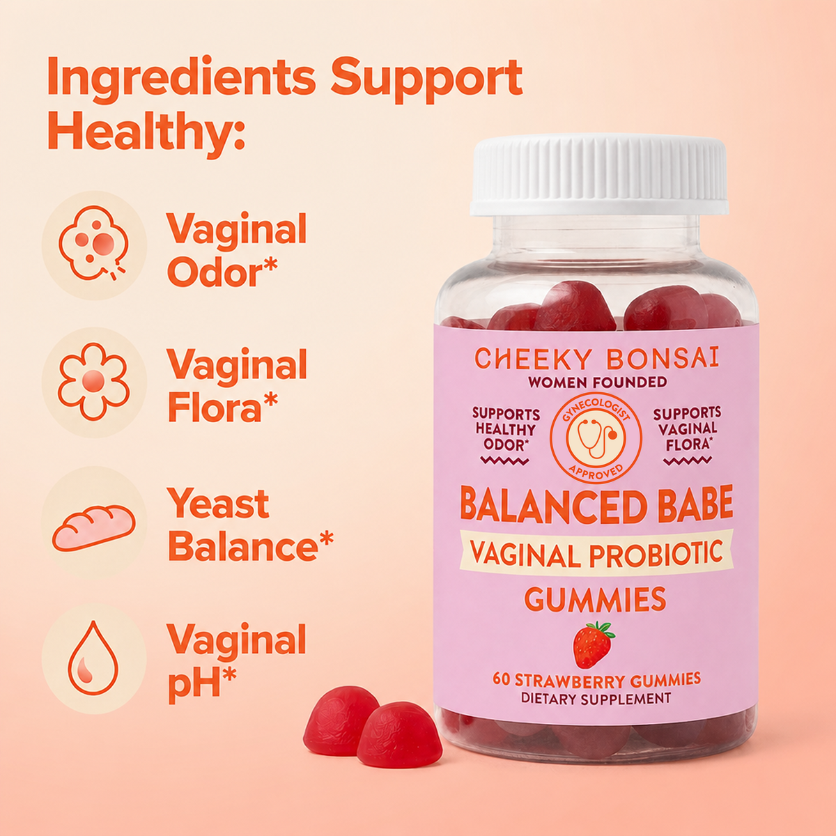 Vaginal Probiotic Gummies