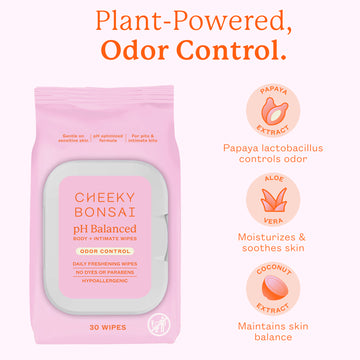 pH Balanced Wipes