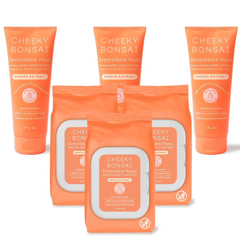 Wash + Wipes Bundle – 3 of Each (Best Value)